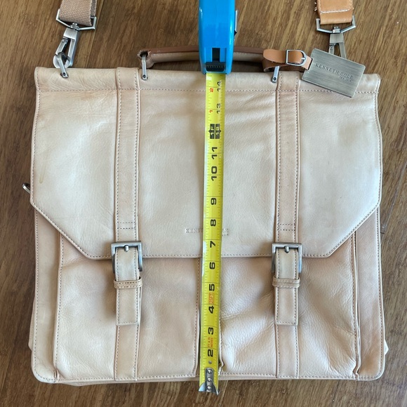 Kenneth Cole New York 'Just in Case' Leather Briefcase/Side Bag - Early 2000's - Picture 9 of 9